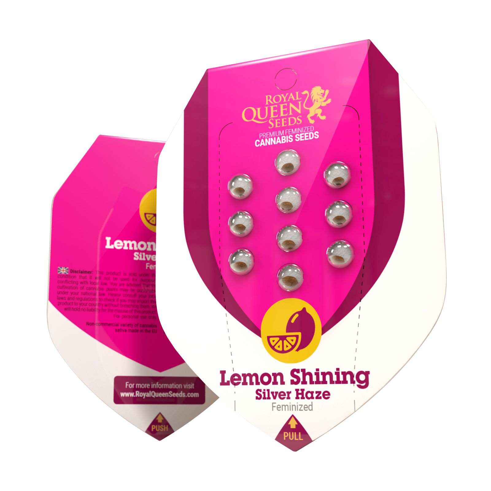 Lemon Shining Silver Haze Feminisiert Royals Queen Seeds