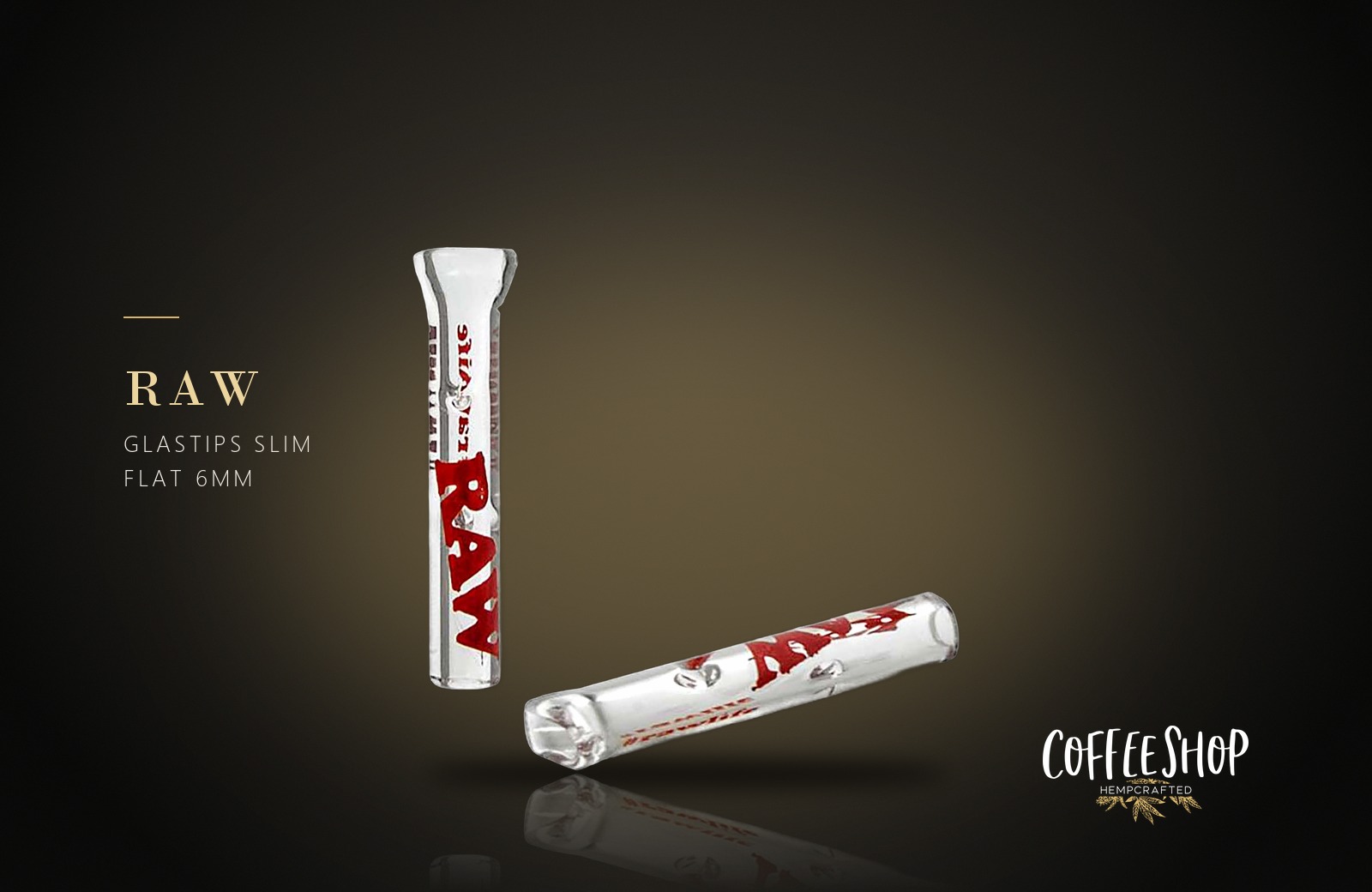 RAW | Glastips Slim Flat 6mm