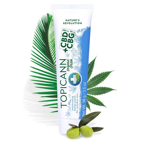 ANNABIS TOPICANN BIO-HANFCREME MIT CBD & CBG