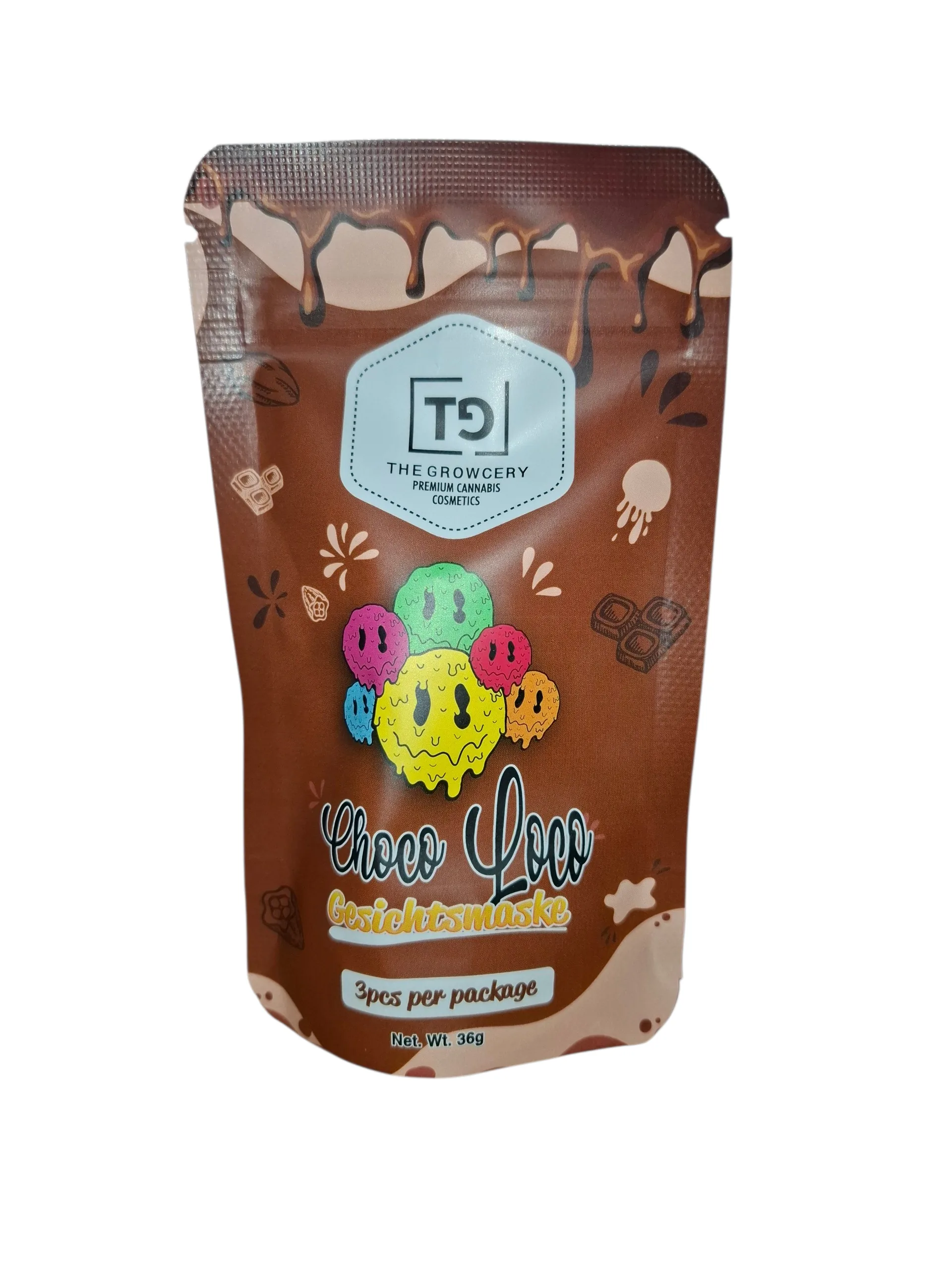 Choco Loco Cannabis THC Schokolade-Gesichtsmaske