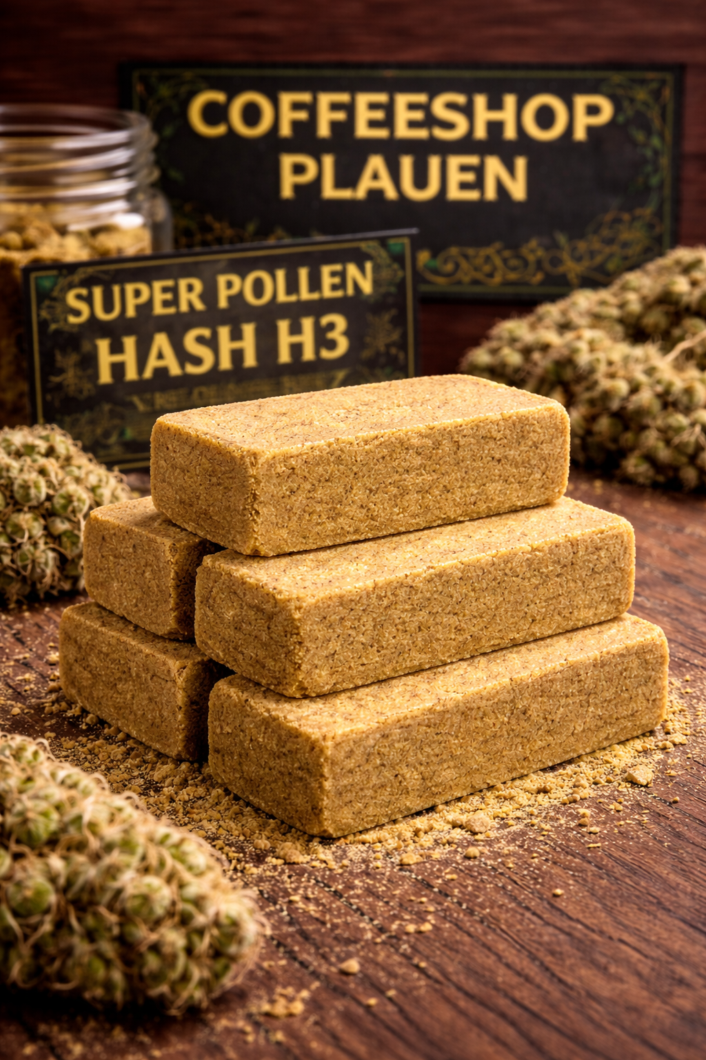 Super Pollen Hash H3 – 65 %