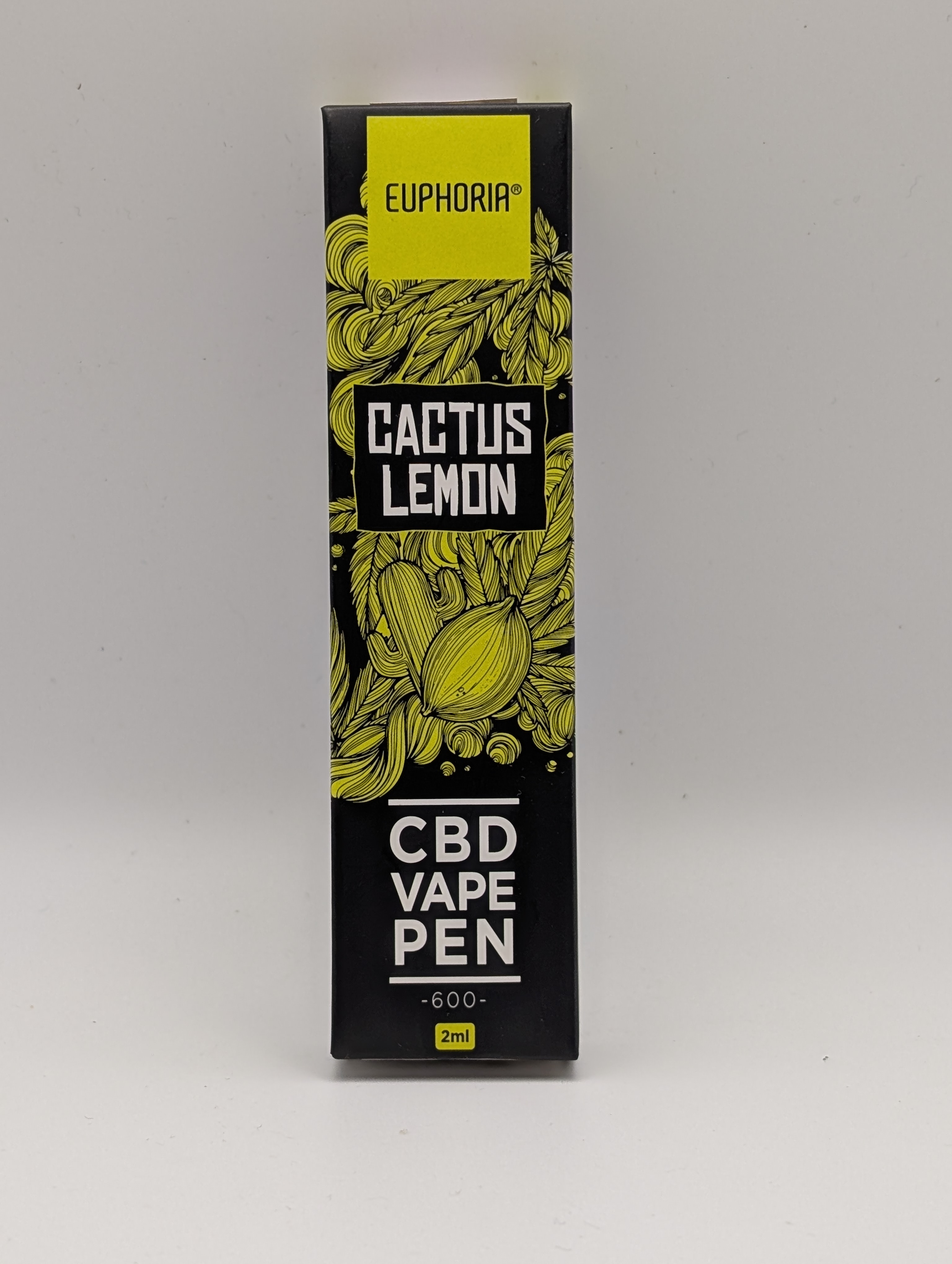 Euphoria CBD Einweg-Vape-Pen Cactus Lemon