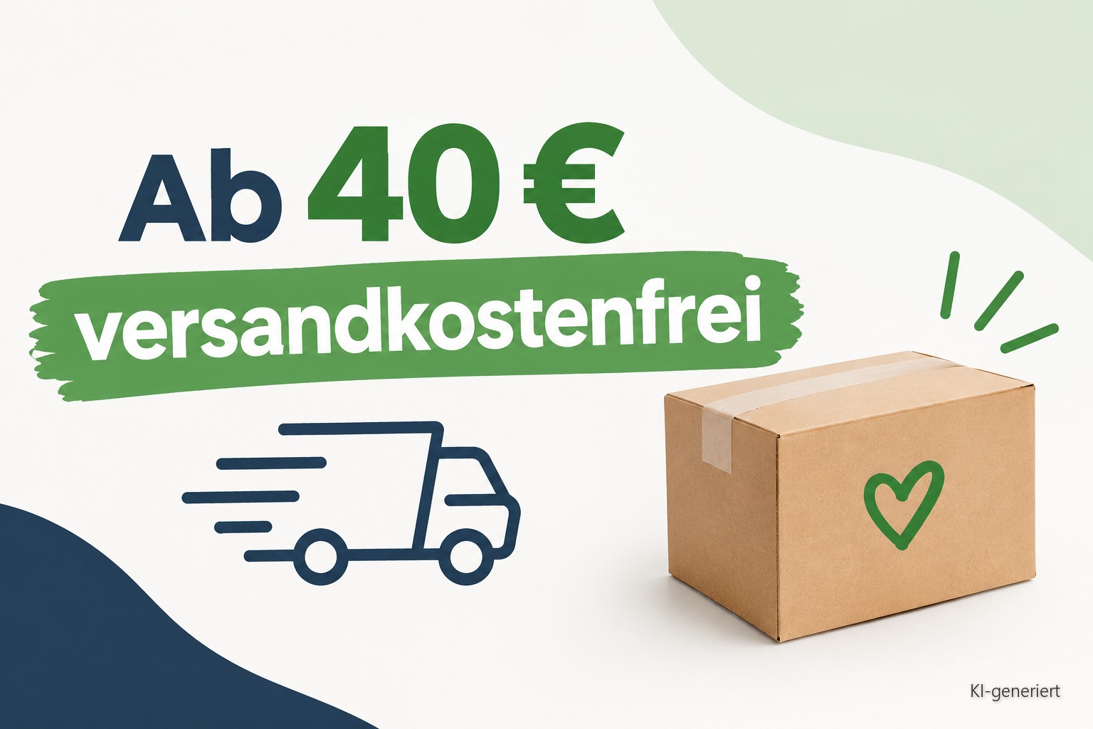 Ab 40 Euro versandkostenfrei (KI-generiert)