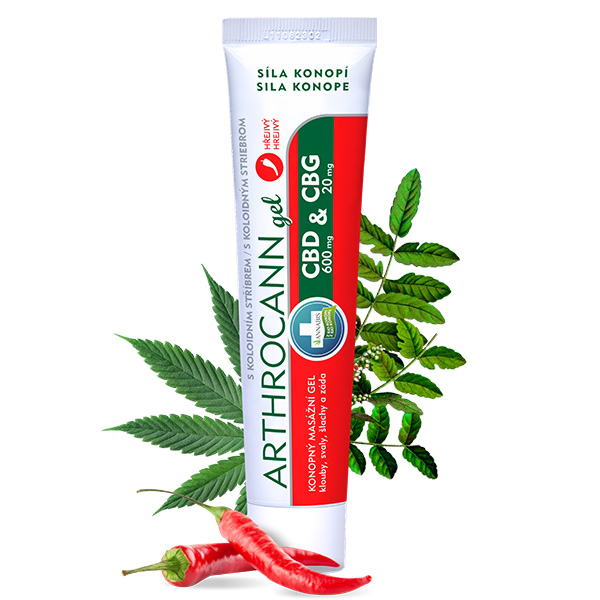 Annabis Arthrocann wärmendes Hanfgel mit CBD und CBG, 75 ml