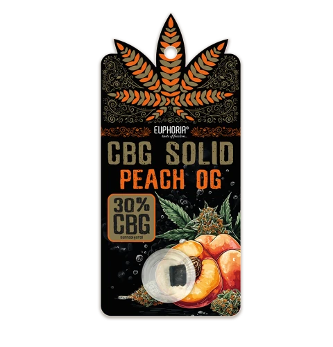 Euphoria 30% CBG Solid Hash Peach OG, Ansicht 2