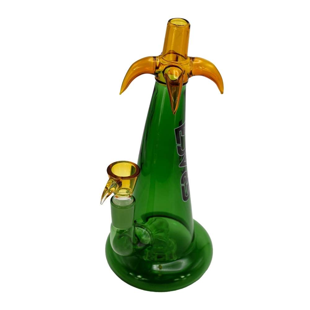 Grace Glass | Green Palm Tree
