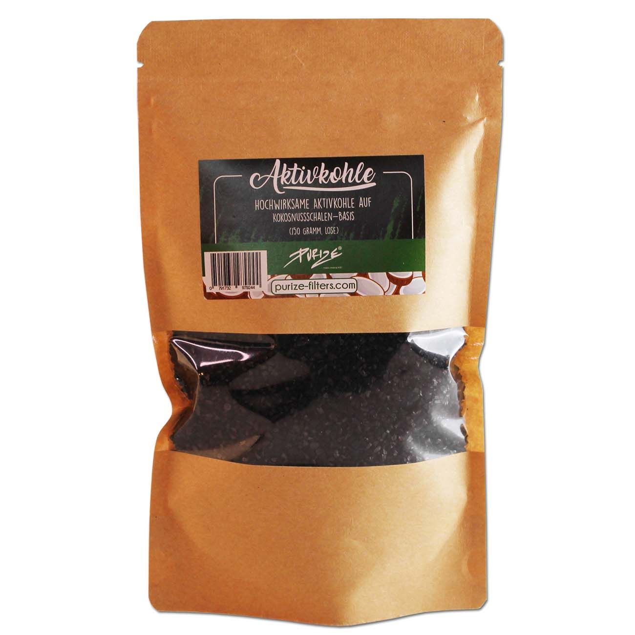 PURIZE Aktivkohle auf Kokosnussbasis