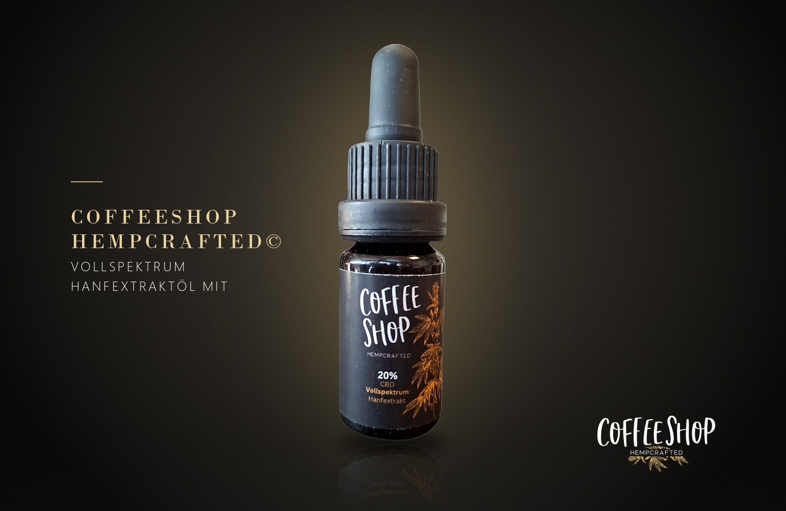 Vollspektrum Hanfextraktöl mit 20 % CBD