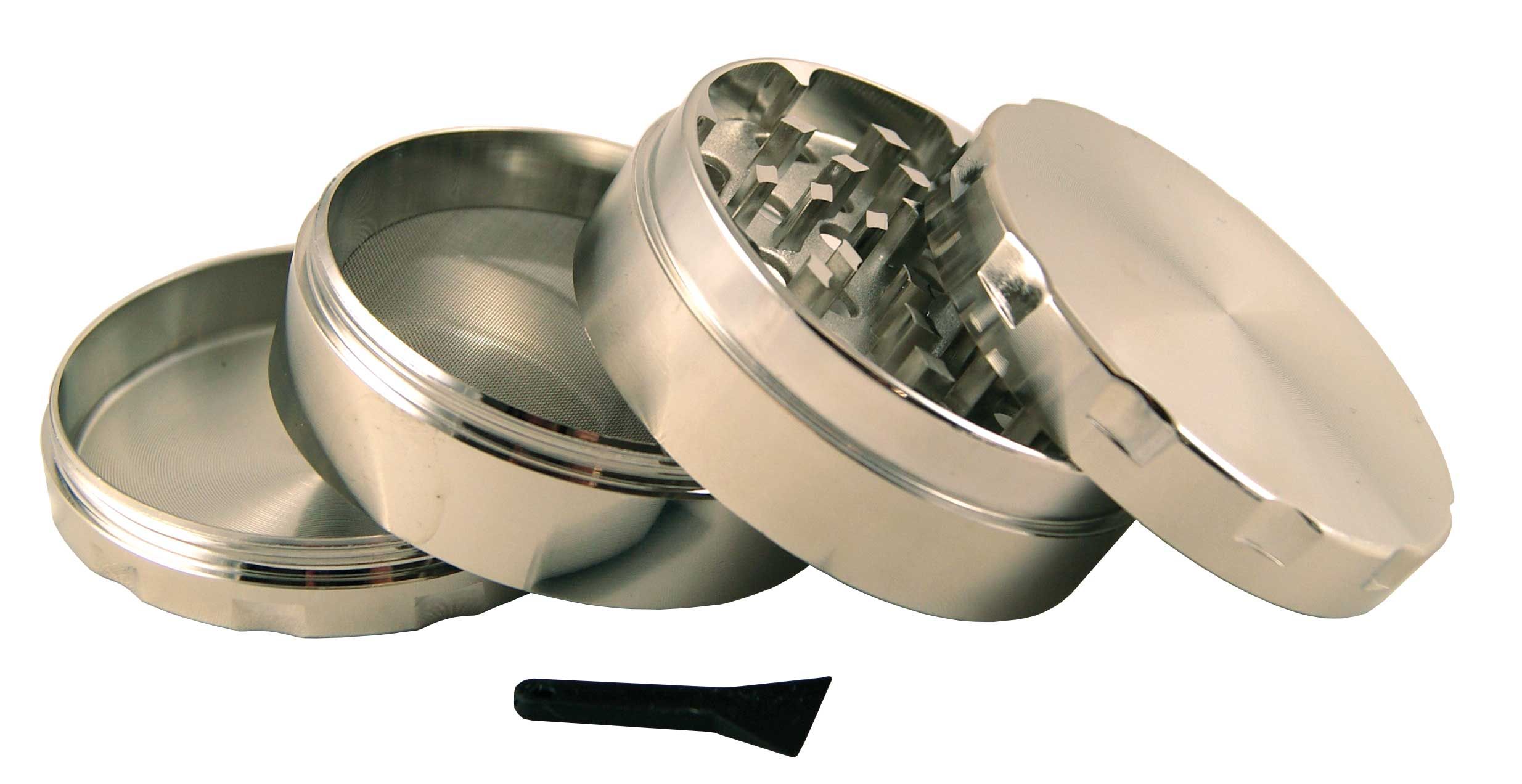 ECONOMIC GRINDER 4PART 60MM SILVER