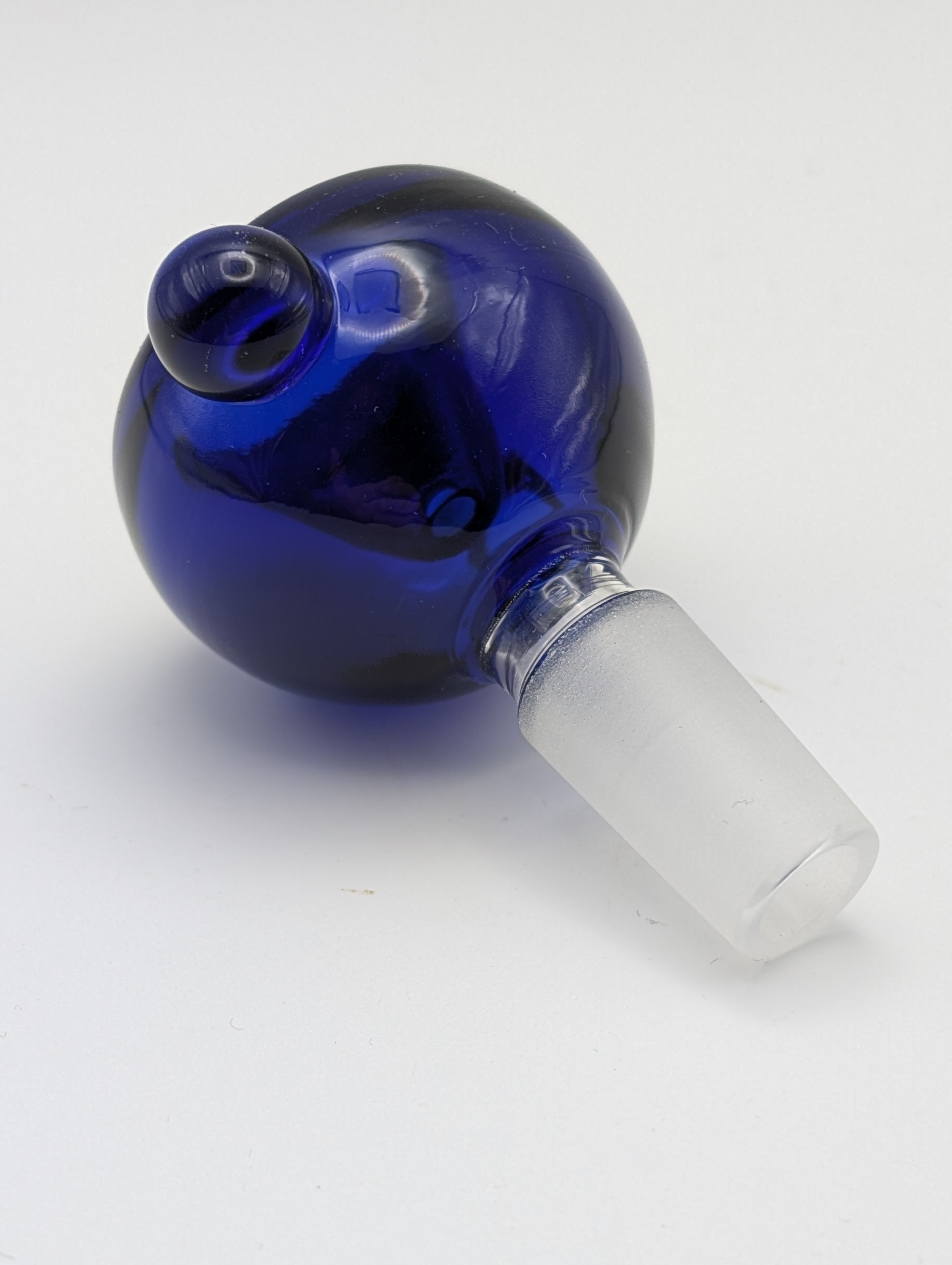 Glasstopf für Bongs in Blau