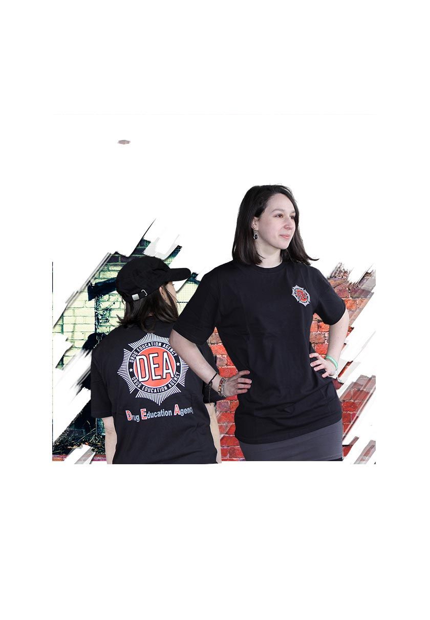DEA Drug Education Agency T-Shirt L