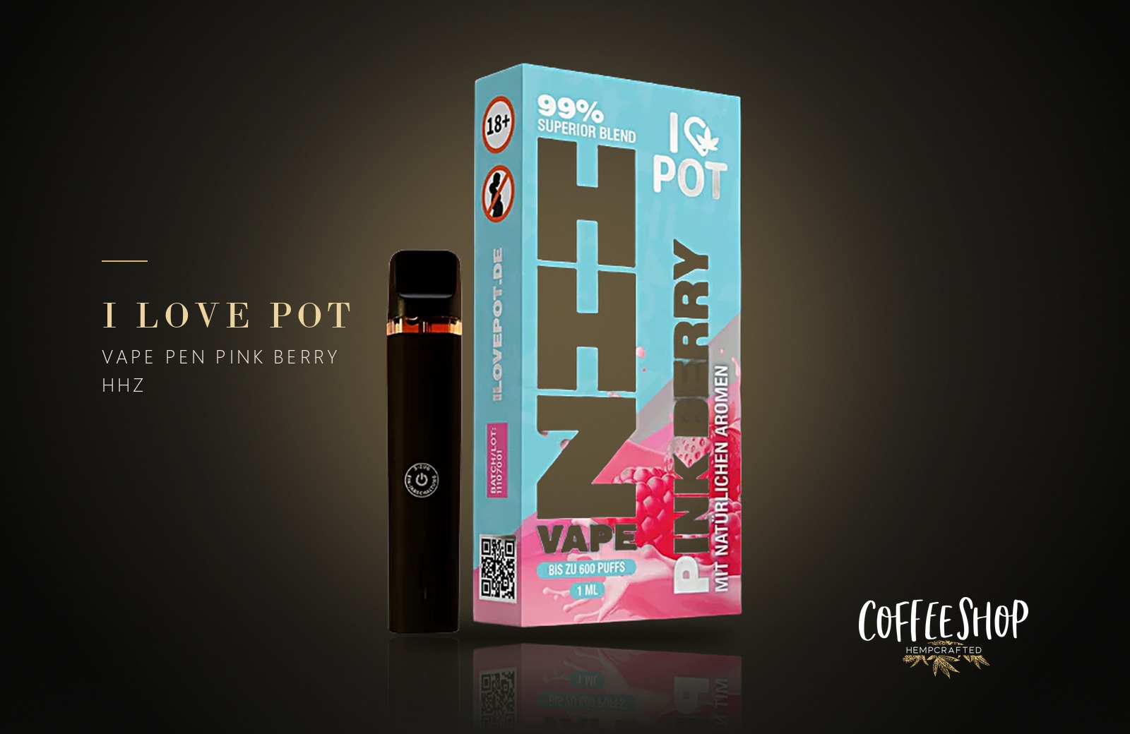 Vape Pen Pink Berry HHZ