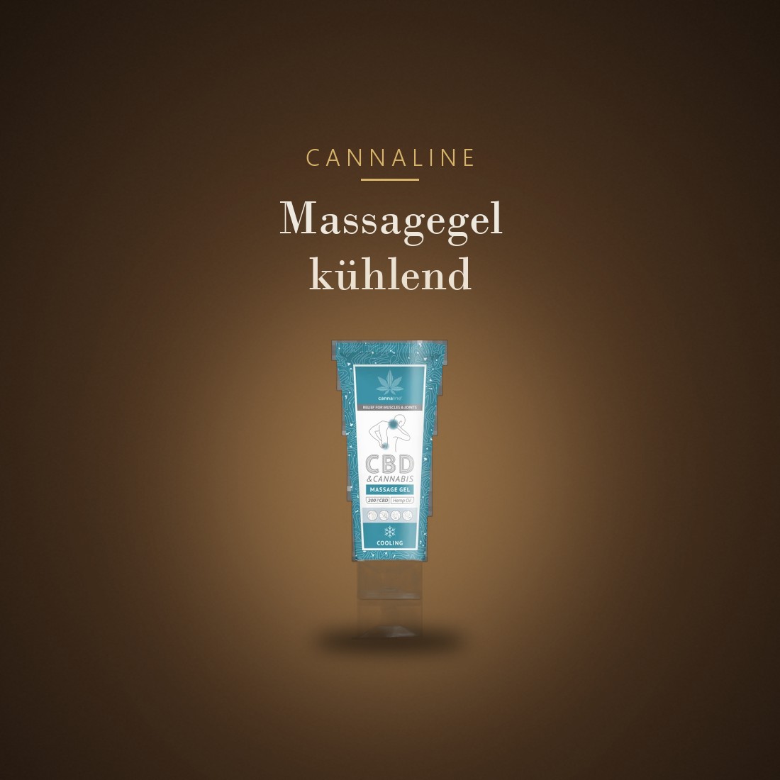 Cannaline Massagegel kühlend im Coffeeshop Plauen