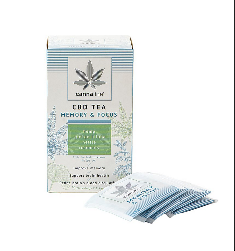 CANNALINE CBD Tee Memory & Focus