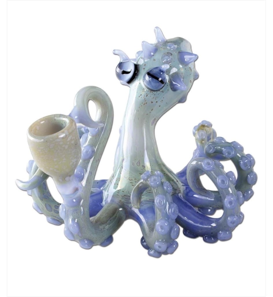 „Black Leaf Glasbong OKTOPUS I“