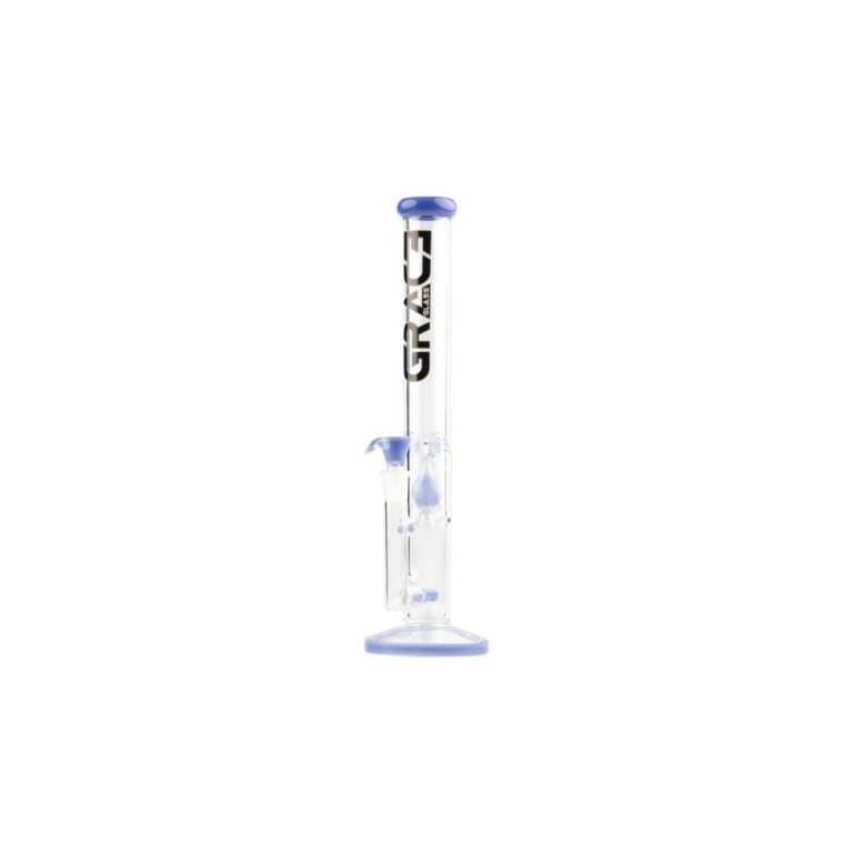 Grace Glass Limited Edition Straight Blue Bong
