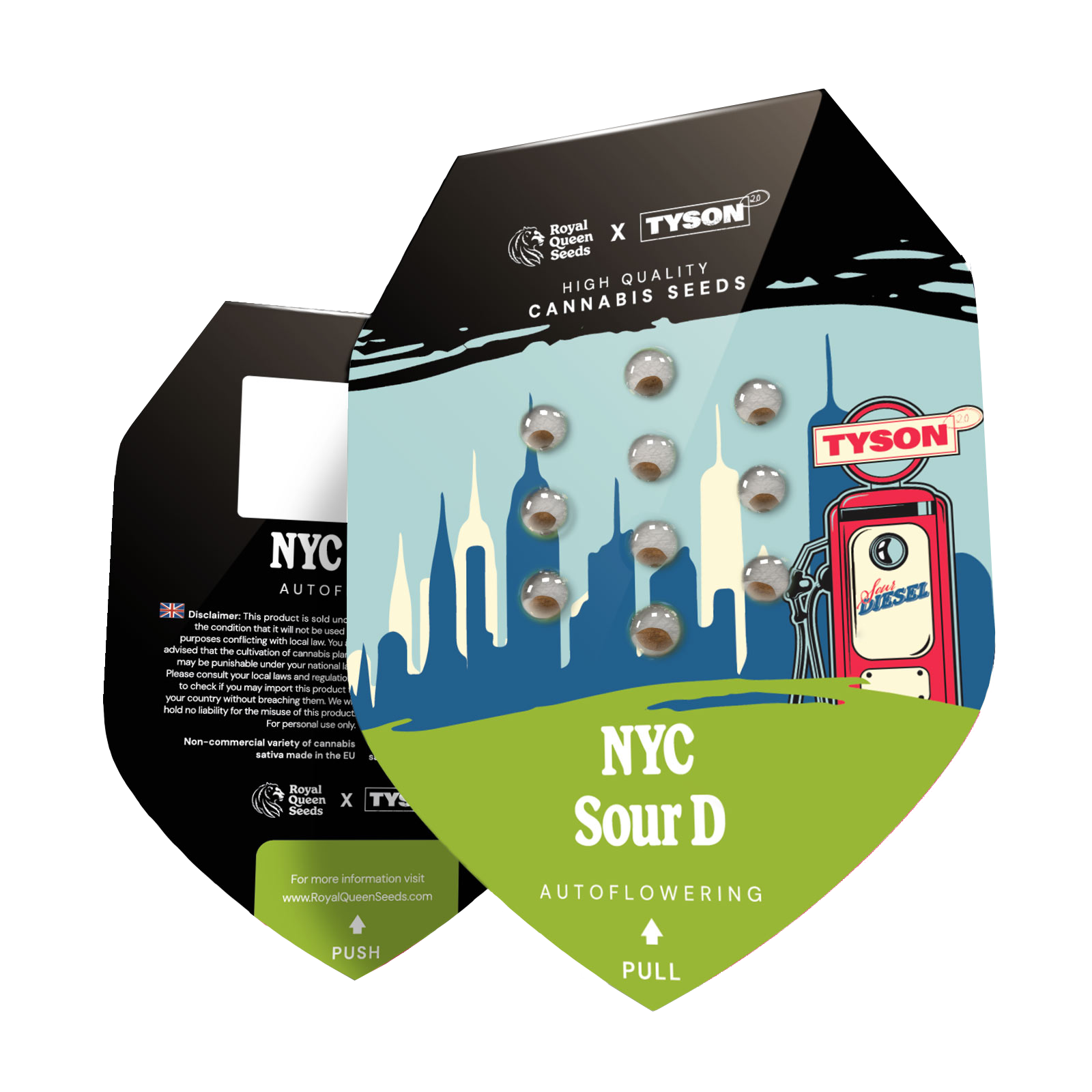 NYC Sour D Autoflower Tyson Royal Queen Seeds
