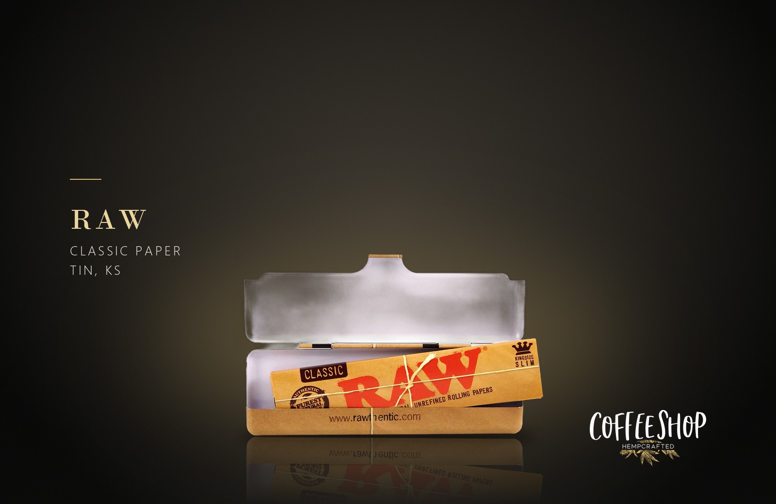RAW | Classic Paper Tin, KS