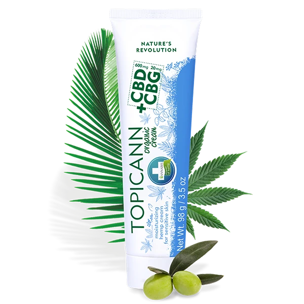 ANNABIS TOPICANN BIO-HANFCREME MIT CBD & CBG