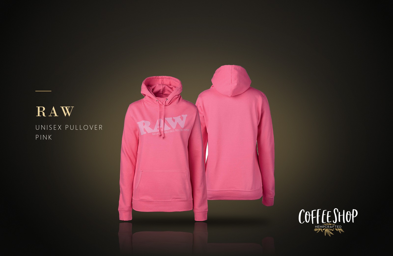 RAW | Unisex Pullover Pink