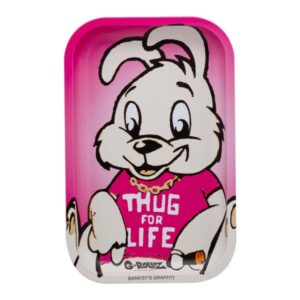 G-Rollz | Banksy’s Graffiti ‘Thug for Life’ Medium Tray 17.5 x 27.5 cm