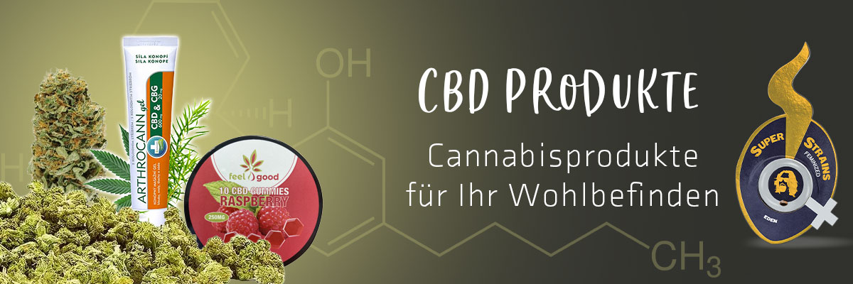 CBD-Produkte Bannerbild