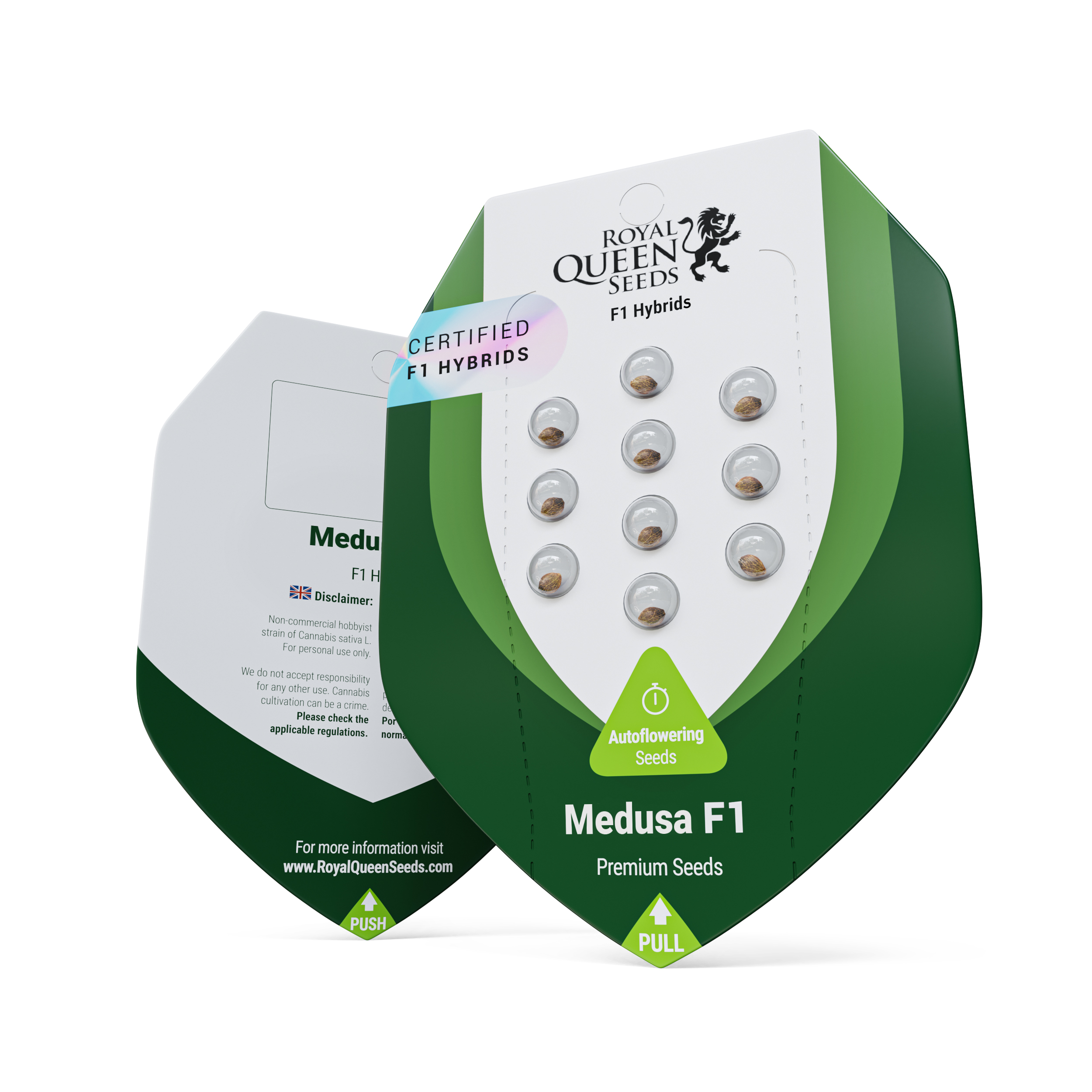 Medusa F1 Hybrid Autoflower Royal Queen Seeds