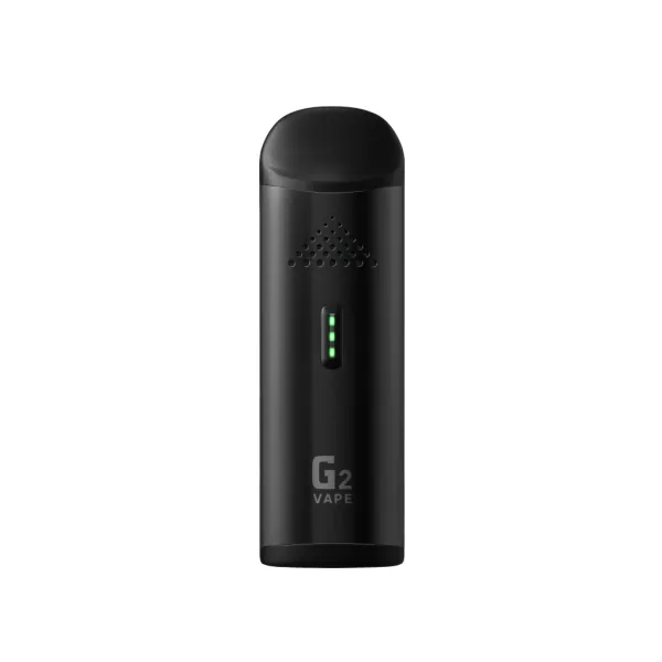 Vaporizer G2 in Schwarz, Ansicht von vorn