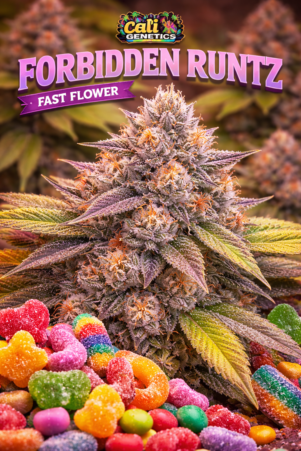 Cali Genetics Forbidden Runtz Fast Flower