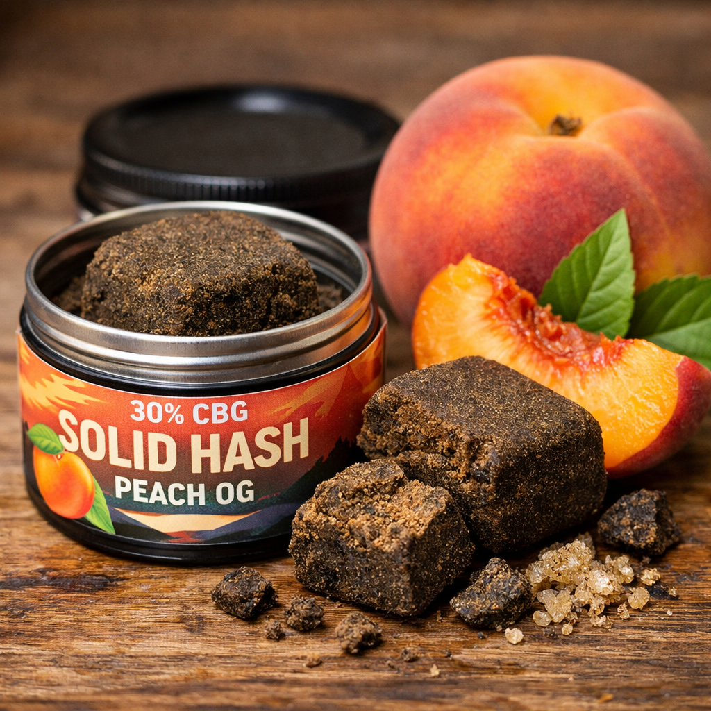Euphoria 30% CBG Solid Hash Peach OG