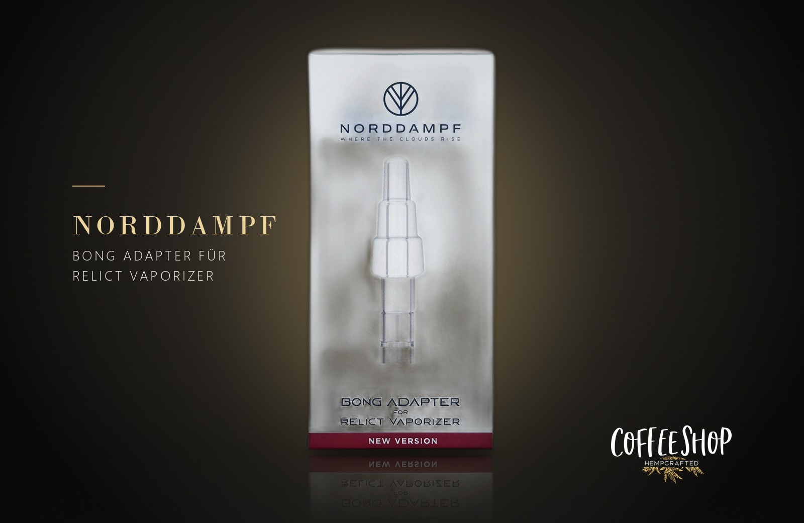 Norddampf Bong Adapter für Relict Vaporizer