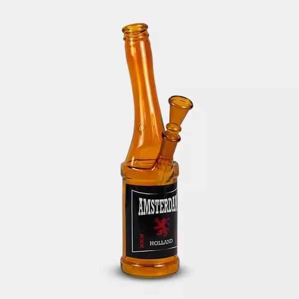 Bierflasche Glas Bong